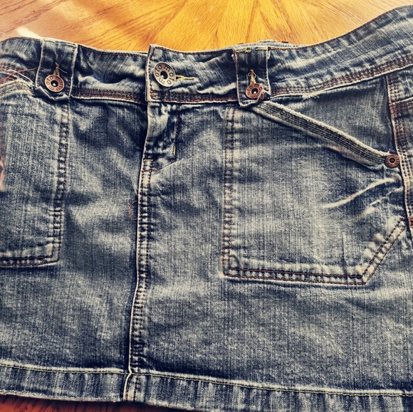 Vintage M.O.T.O Jean mini skirt - Picture 6 of 6